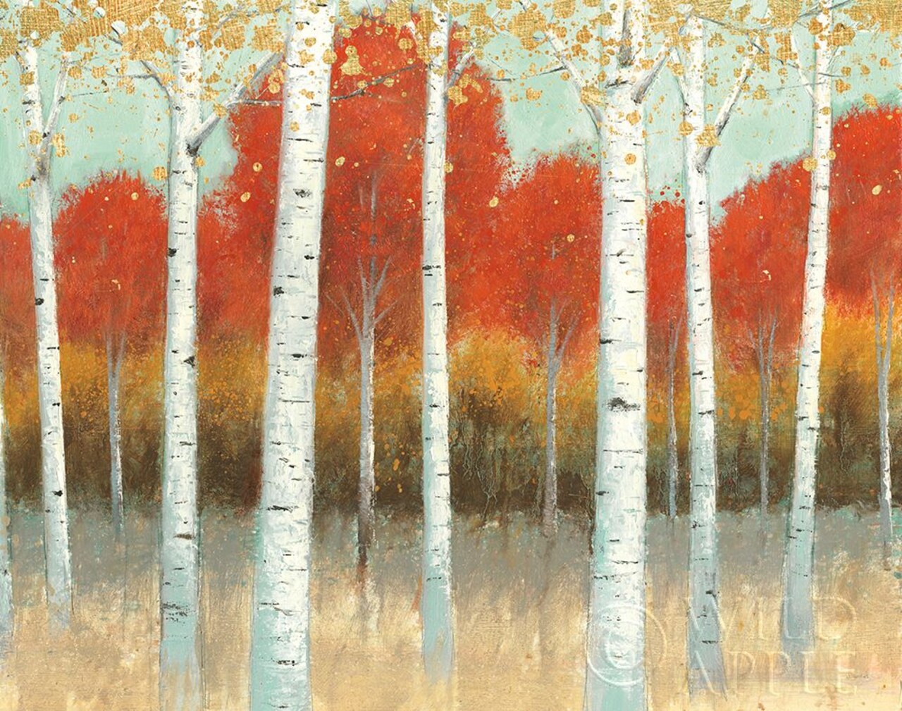 Fall Promenade I Crop Poster Print by James Wiens - Item # VARPDX21342